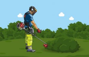 spraying pesticides