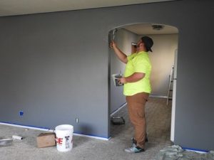 a skilled painter