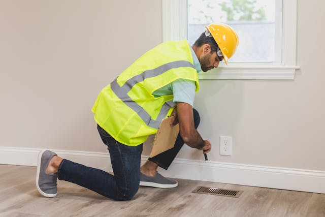 Inspect Textured Ceilings and Walls